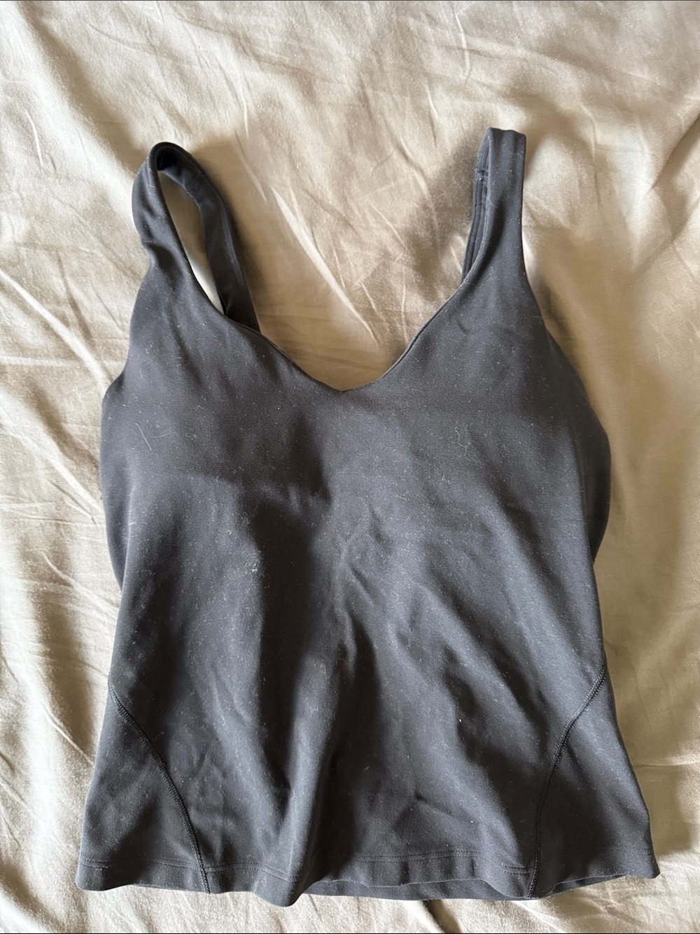 lululemon athletica Black Align V-Neck Tank
